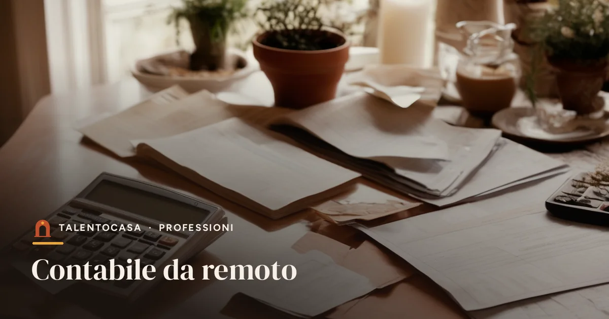 Calcolatrice, ricevute e portatile su una scrivania in ordine