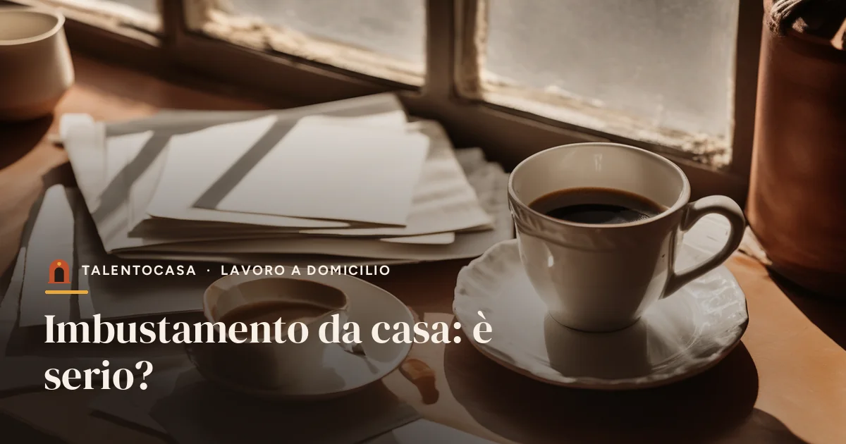 Buste e lettere su un tavolo accanto a una tazzina di caffè